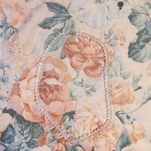 Beautiful crystal necklace